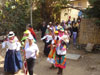 Camino a la casa de la devota Cinthia Marcelo a tomar el desayuno